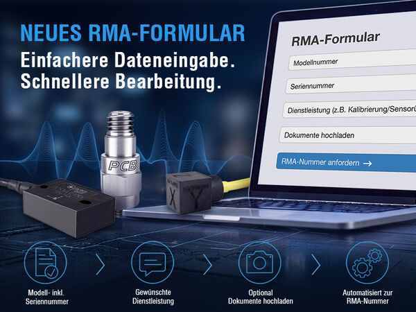 Neues RMA Formular
