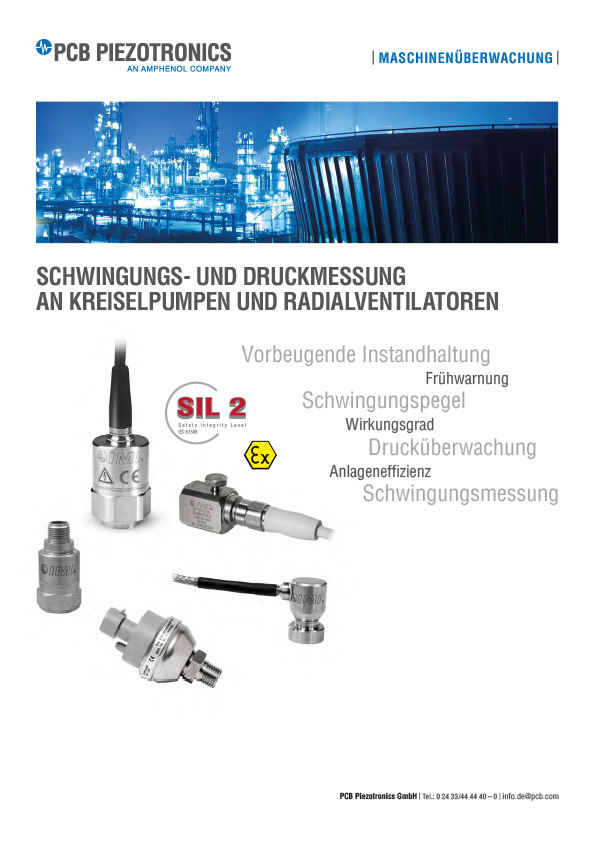 PDF Schwingungs- und Druckmessung an Kreiselpumpen und Radialventilatoren