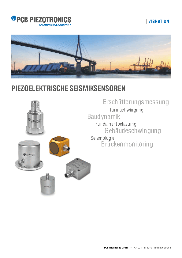 PDF Piezoelektrische Seismiksensoren
