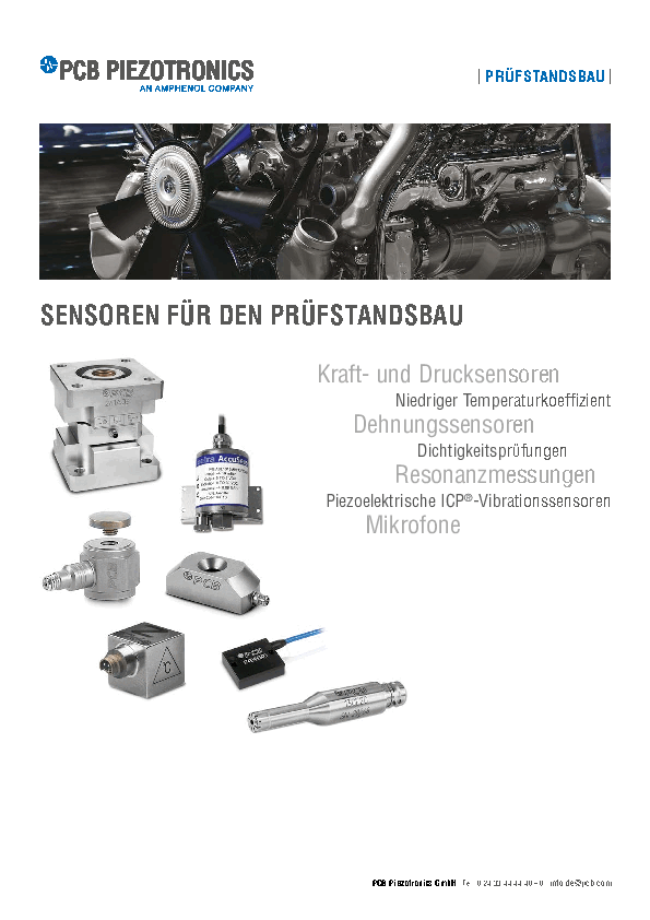 PDF Sensoren für den Prüfstandbau