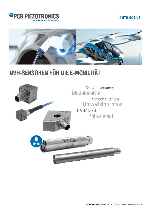 PDF NVH Sensoren für die E-Mobilität