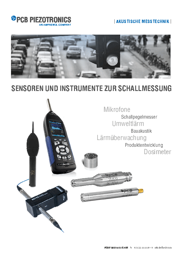 PDF Sensoren und Instrumente zur Schallmessung