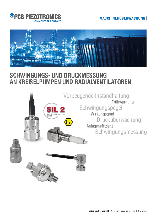 PDF Schwingungs- und Druckmessung an Pumpen und Ventilatoren
