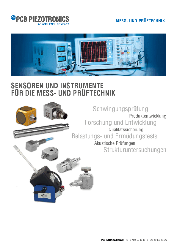 PDF Sensoren und Instrumente für die Mess- und Prüftechnik