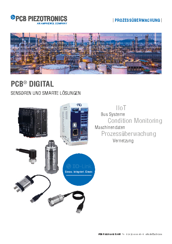 PDF IO-LINK – Digital Sensoren und smarte Lösungen