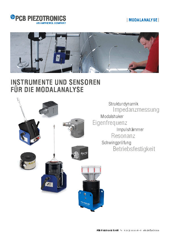 PDF Sensoren und Instrumente für die Modalanalyse