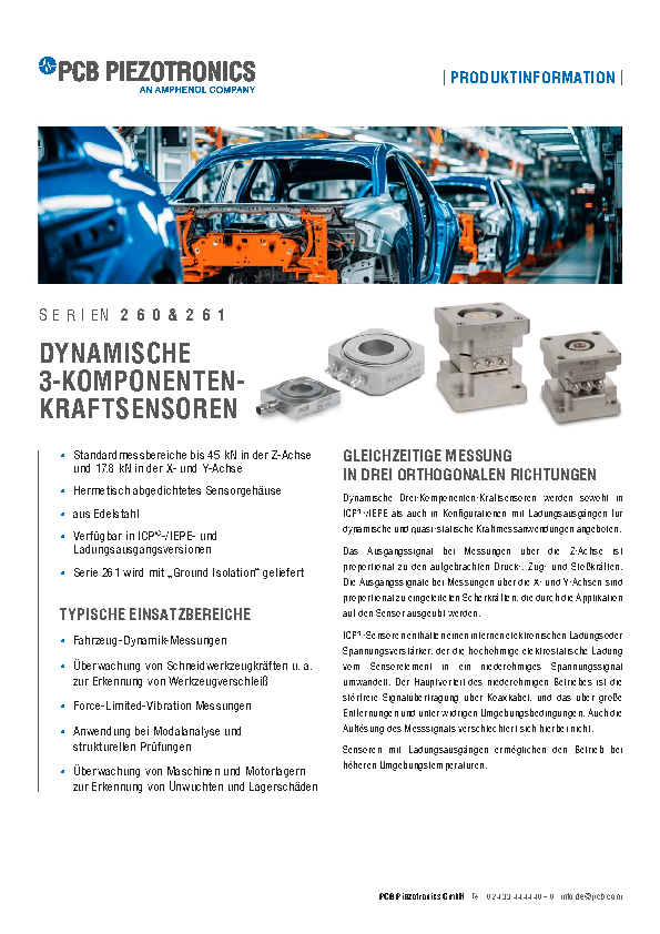 PDF Triaxiale Kraftsensoren und Kraftmesselemente